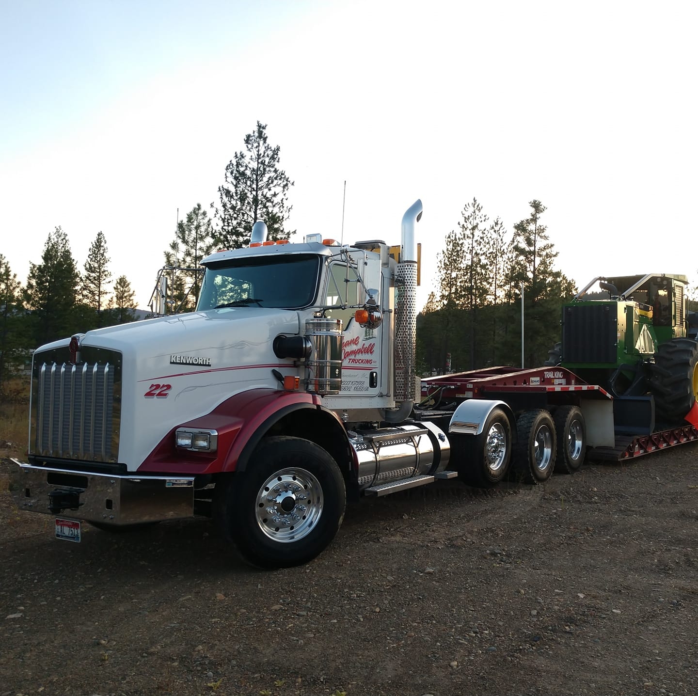 Shane Campbell Trucking truck